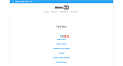 Desktop Screenshot of moobots.com